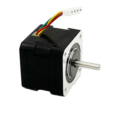NEMA 17 Bipolar 1.8deg 0.26Nm 1.5A 2.25V 42x42x33mm Motor de passo de 4 fios